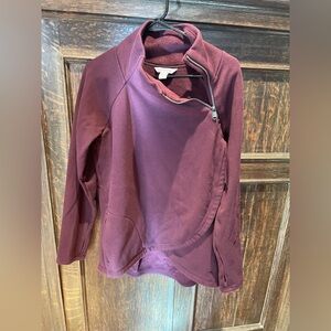 Athleta Cozy Karma Asym Pullover